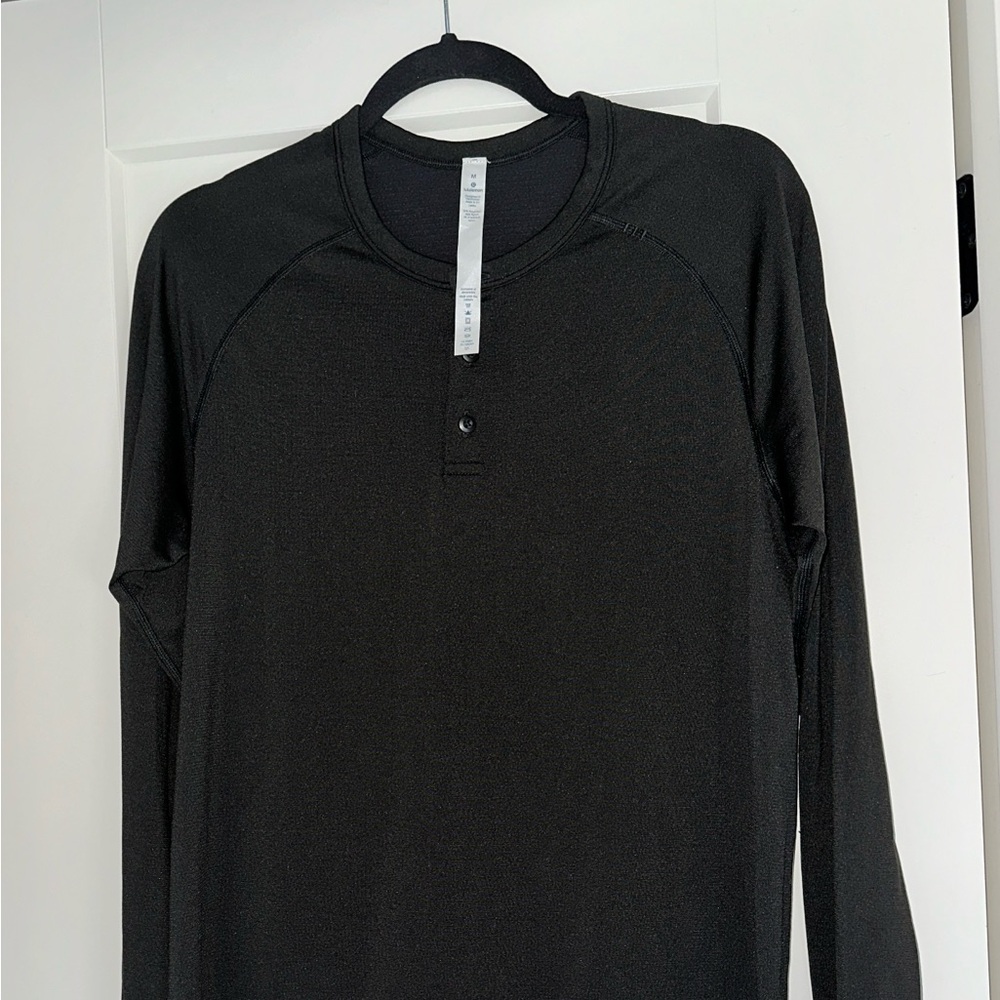 Lululemon Soft Jersey Long-Sleeve Henley - Picture 2 of 5